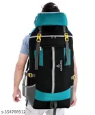 Hiking Backpack for Men & Women (Sea Green & Black)