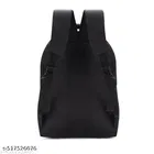 Polyester Backpack for Men & Women, Black