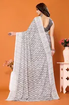 Georgette Printed Saree for Women 