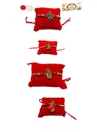 Metal Rakhi, Pack of 4