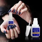 100 Pcs Artificial Nails with Glue 