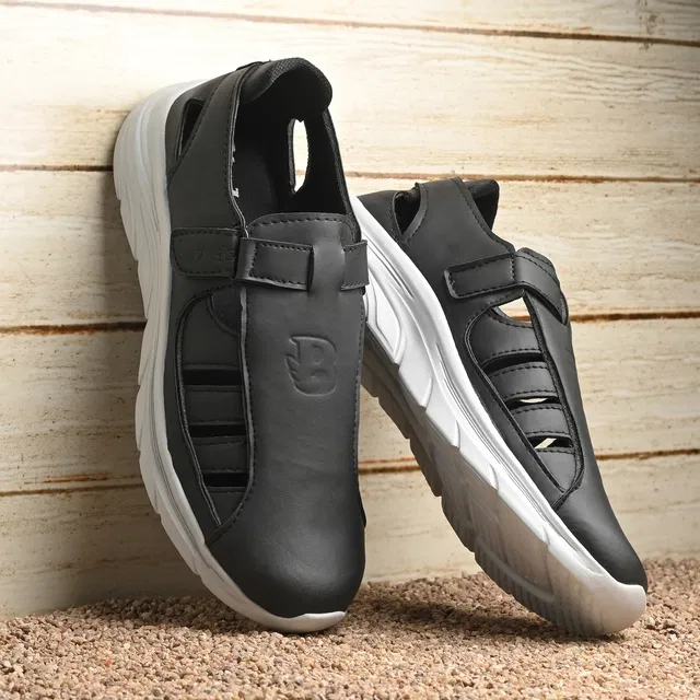 Casual Shoes for Men (Black, 10)