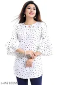 Three-Quarter Sleeves Top for Women 