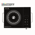 Immutable Infralite Pro ICT 2200W Black Infrared Cooktop, Auto Shut Off & Overheat Protection 