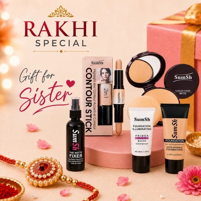 SumSh Makeup Combo Pack of 5 | Gift for Sister | Rakhi Special