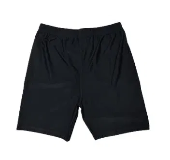 Cotton Shorts for Boys, Black (12-18 Months)