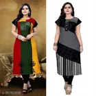 Crepe Printed Kurti for Women 