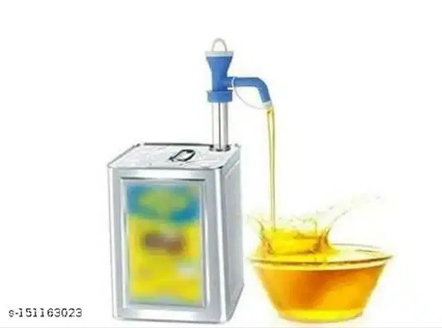 Stainless Steel Oil Pump Dispenser (Multicolor)