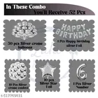 52 Pcs 6th Birthday Decoration kit, Multicolour, Set of 1