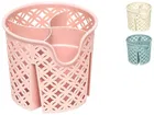 Multipurpose Storage Organizer with 4 Divided Compartment |Spoon Stand | Pen or Pencil Holder| Stationery Holder for Office  