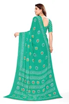 Georgette Printed Saree for Women 