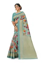 Art Silk Printed Saree for Women 
