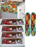 Knit 7 Pcs Fridge Cover Set 
