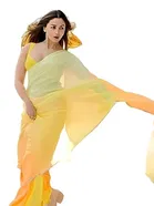 Georgette Printed Saree for Women 