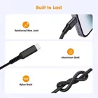 AUX Cable 0.12 m Type C to 3.5mm Audio Jack Cable, Headphone/Earphone Converter Adapter| 