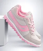 ASIAN Cute Sports Shoes for Women, Pink & Grey 