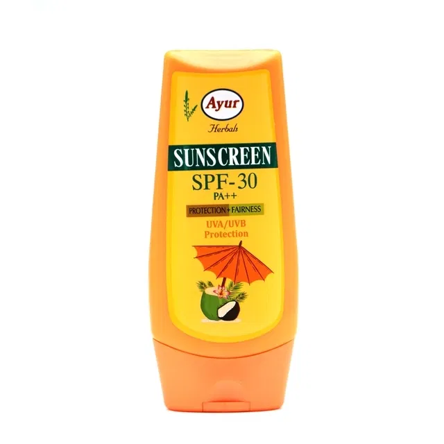 आयुर सन स्क्रीन लोशन (SPF-30), 100 ml