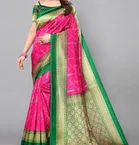 Art Silk Printed Saree for Women 