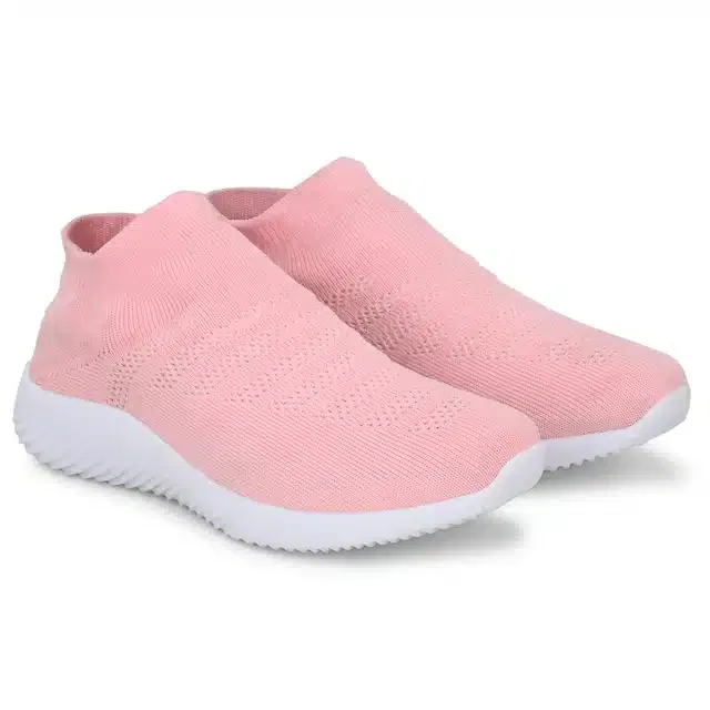 Sports Shoe for Women & Girls (Pink, 7)