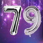 Foil Balloon for Birthday Celebration, No. 79 