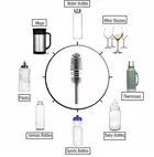 Silicone Bottle Cleaning Brush 