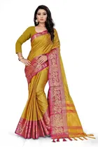 Cotton Embellished Saree for Women 