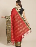 Cotton Embellished Saree for Women 
