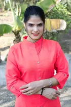 A-Line Cotton Kurti for Women 