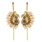 Brass Gold Plated Earcuffs for Women (Gold, Set of 1)