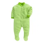 Hosiery Cotton Printed Rompers for Kids, Multicolor, Pack of 3 