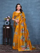 Mysore Silk Printed Saree for Women 