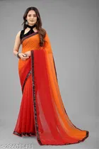 Banarasi Silk Solid Sarees for Women 
