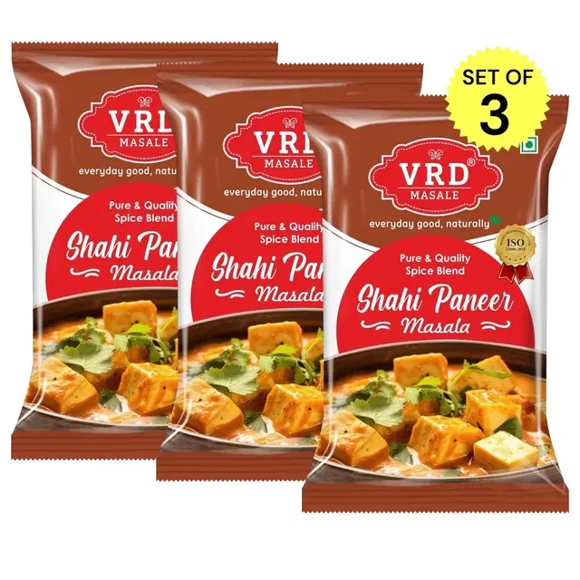 वीआरडी शाही पनीर मसाला 10 g (पाउच) (3 का सेट)