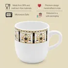 Ceramic Tea & Coffee Cup, White, Pack of 6 