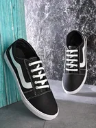 Sneakers For Men, Black & White 