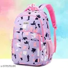Polyester Backpack Bag, Purple