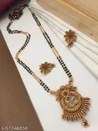 Mangalsutra with Earrings for Women 
