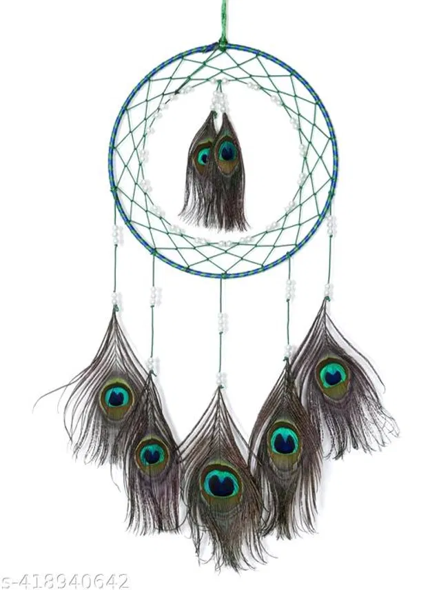 Feather Wall Hanging Dream Catcher (Multicolor)