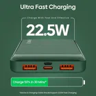 हैमर अल्ट्रा चार्ज 10000mAh 22.5w पावर बैंक 20w पीडी फ़ास्ट चार्जिंग, 3 आउटपुट, 2 इनपुट पोर्ट्स टाइप-सी/पीडी, माइक्रो यूएसबी और कई सुरक्षा परतें 