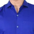 Men's Solid Full Sleeves Shirt 