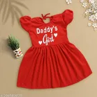 Crepe Frock for Girls 
