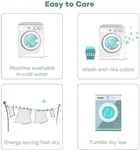 Grover Stripe Pillow Cover Pink 17x27inch Pack of 2