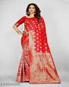 Banarasi Silk Zari Woven Saree for Women 