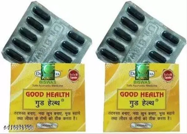 Dr. Biswas Ayurvedic Good Health Blister Packing (Pack Of 2)