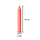 Colored Stick Candles - Pack of 10