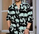 Slik Full Sleeves Shirt for Men (Multicolor, S)