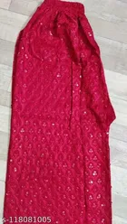 Cotton Blend Embroidered Palazzo for Women 