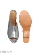 Embellished Pointed Toe Block Heels for Kids 
