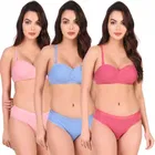 Cotton Blend Lingerie Set for Women 