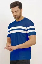 Round Neck Colorblocked T-Shirt for Men 